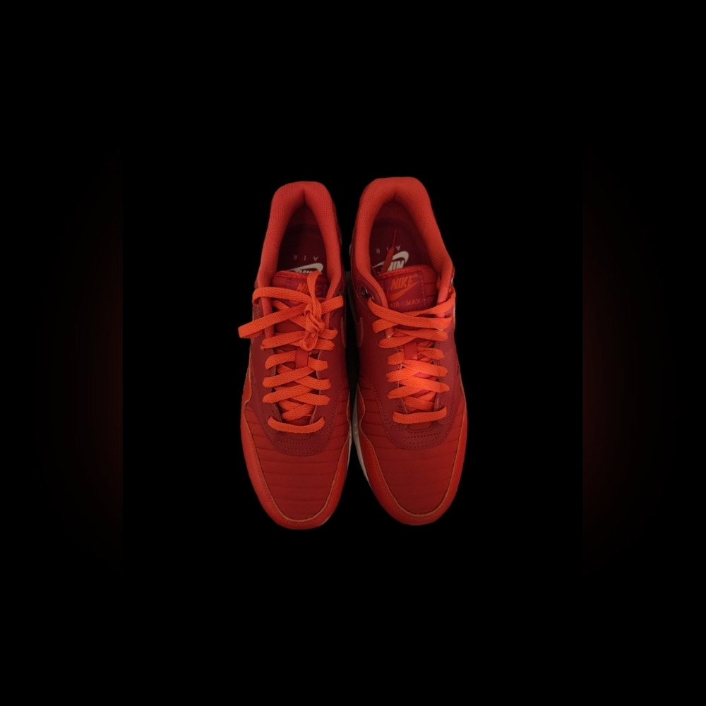 Nike Air Max 1 'Gym Red Crimson' sneaker Sz 10 M - Picture 3 of 4